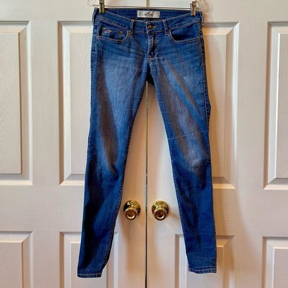 HOLLISTER SKINNY JEANS SIZE 7 REGULAR EDITION EUC - Picture 3 of 6